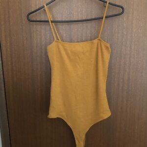 Cozy Mustard Kids Bodysuit